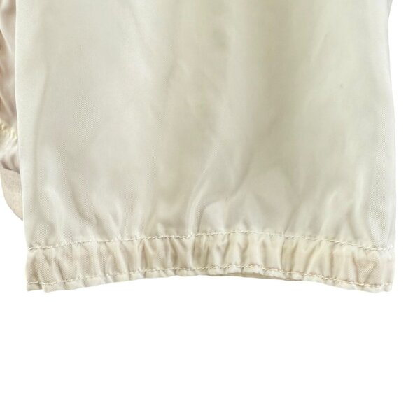 Vintage 60s Firestone White Racing Jacket With Red Stripe & Embroidered Logo M - Picture 11 of 13